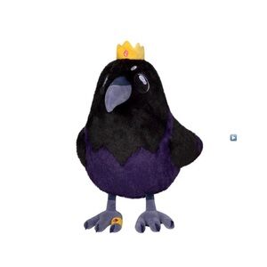 Squishable King Raven plush